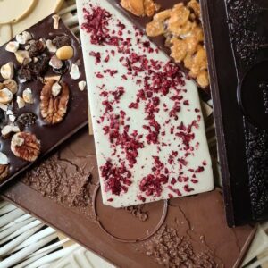 Tablette de chocolat garnie